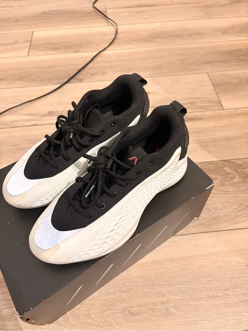 adidas Black and White Low-Top Sneakers